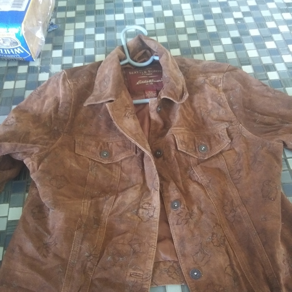 Seattle suede leather jacket